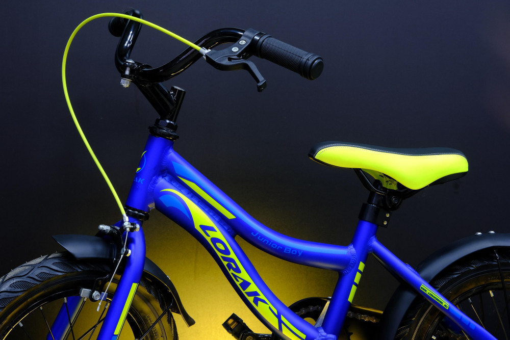 Lorak Junior 14 Boy Матовый Синий/Жёлтый