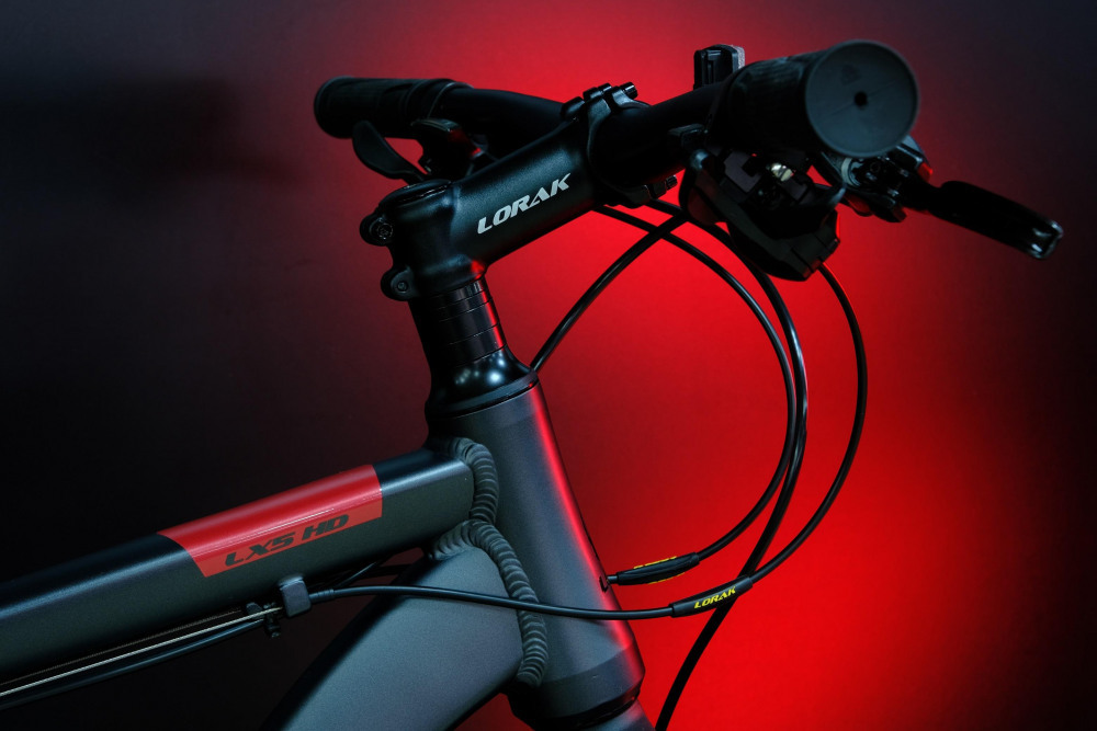 Lorak LX5 HD Матовый Чёрный/Серый рама 19 (на рост 171-182)