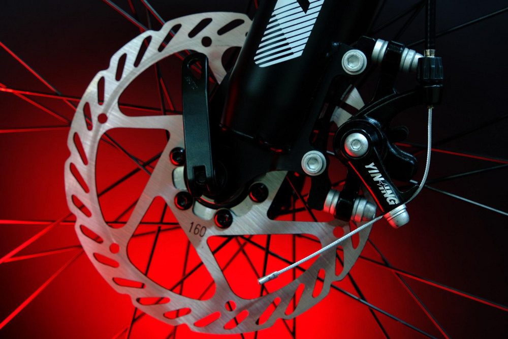 Heam Alpha 200 Матовый Чёрный/Красный рама 19 (на рост 171-182)