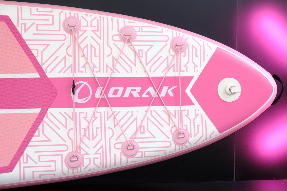 Сапборд Lorak 906 (320*81*15) розовый, код 77906