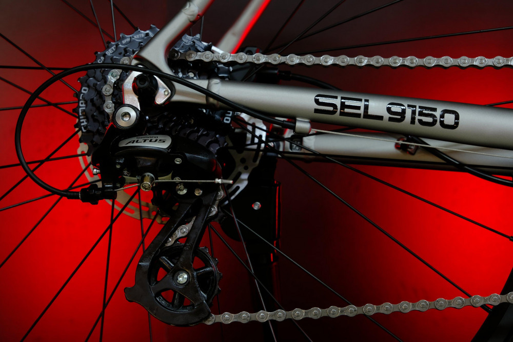 LORAK Sel 9150 8 sp Матовый Чёрный/Серый 23р (на рост 189-205)