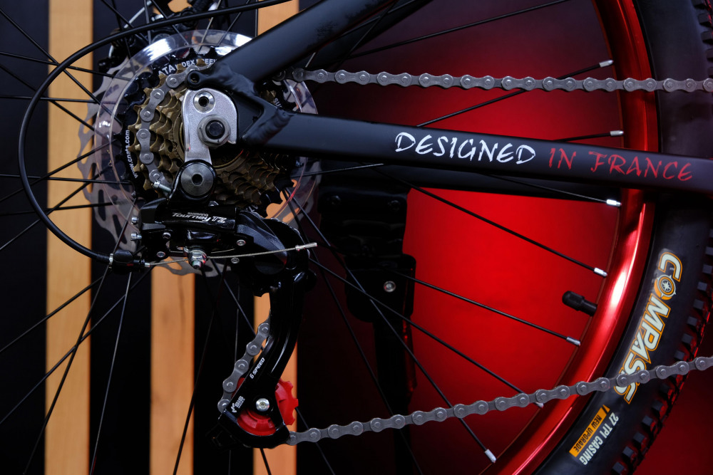 Lorak Joker Lite 26 Матовый Чёрный/Красный